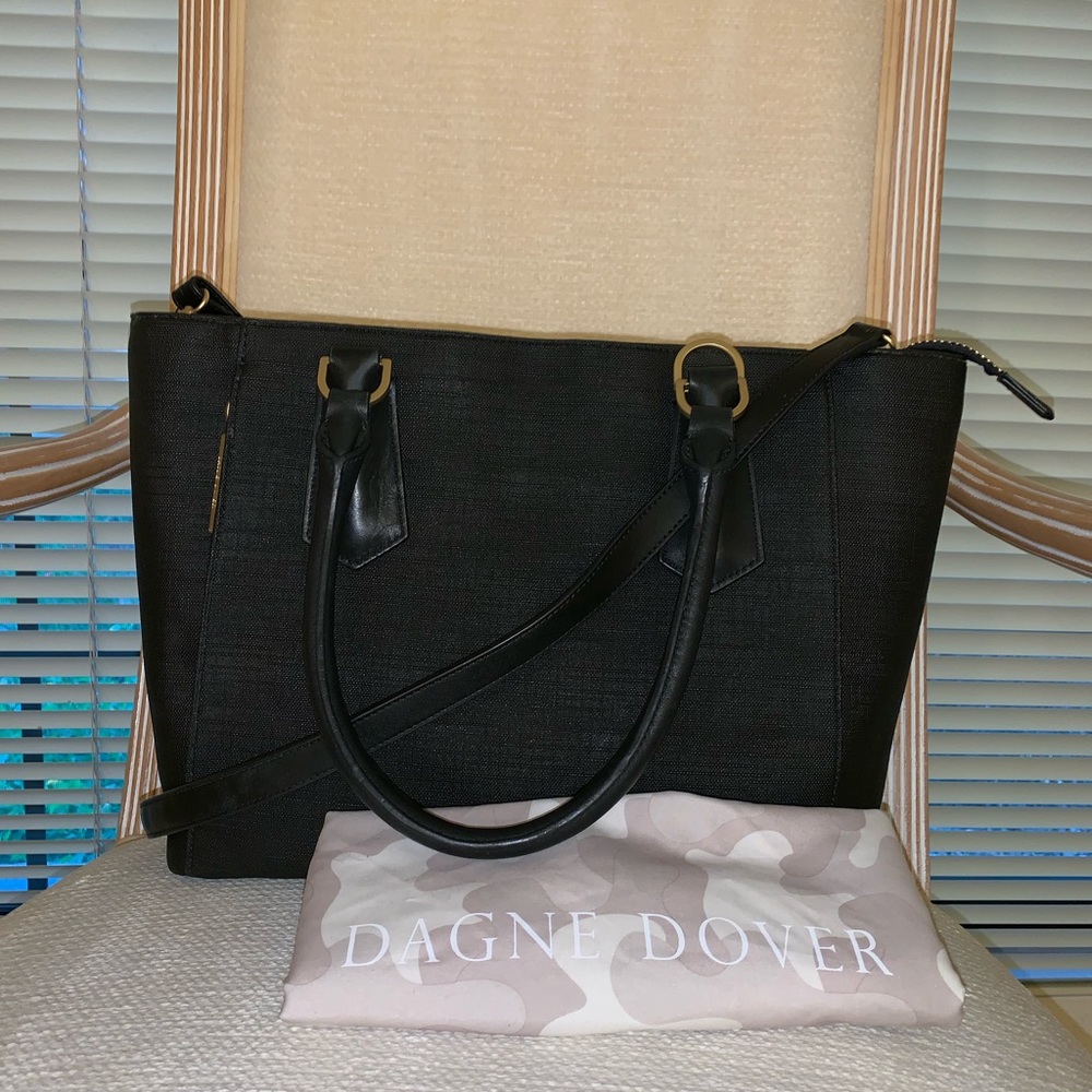 Dagne Dover Classic Tote in Onyx